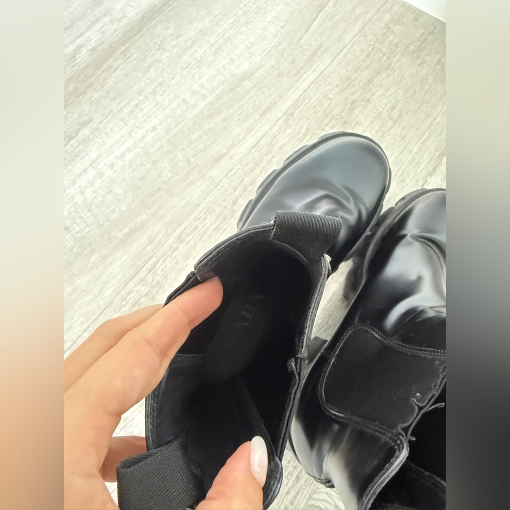 Prada Monolith Chelsea Boots Sz 39 - Picture 12 of 16